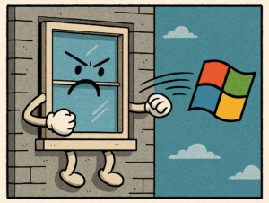 Fin Windows 2010 (image © MS Copilot)